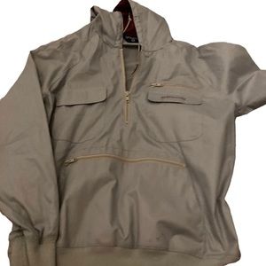 Vintage 90’s Spalding Pull Over Windbreaker With Hood Size M